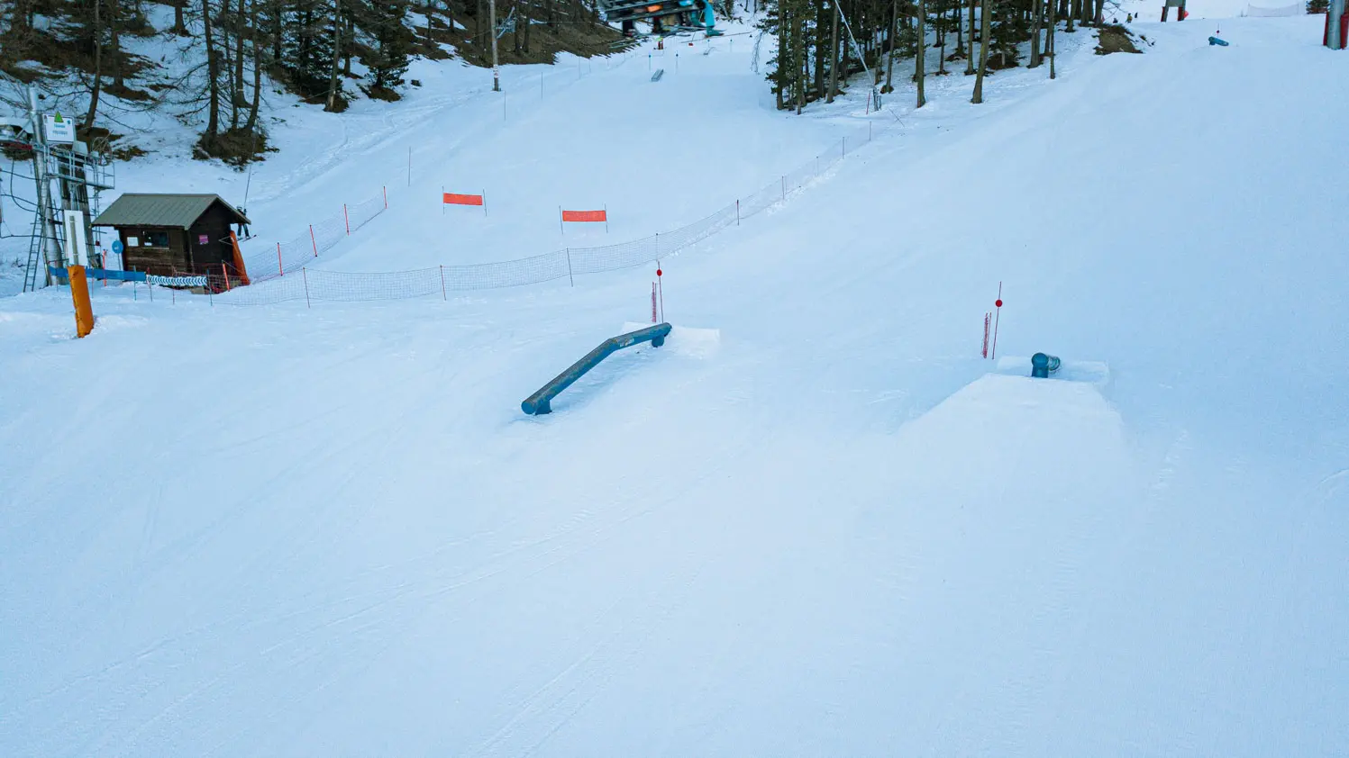 Snowparks et espaces ludiques