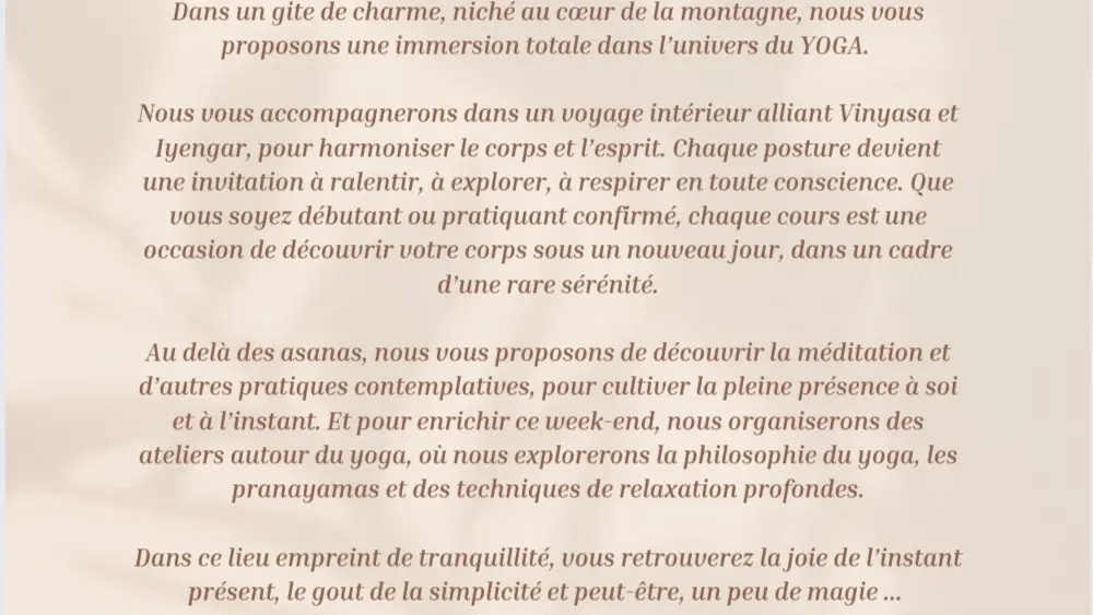 Petit mot d'Elise et Mylène
