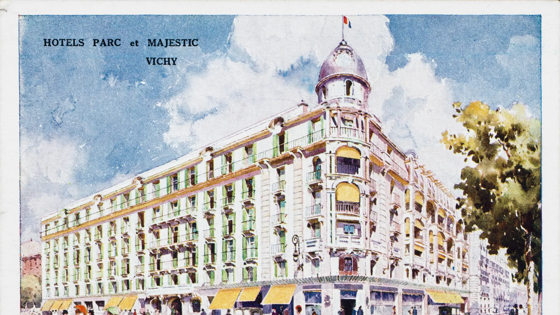 Carte postale, vers 1920