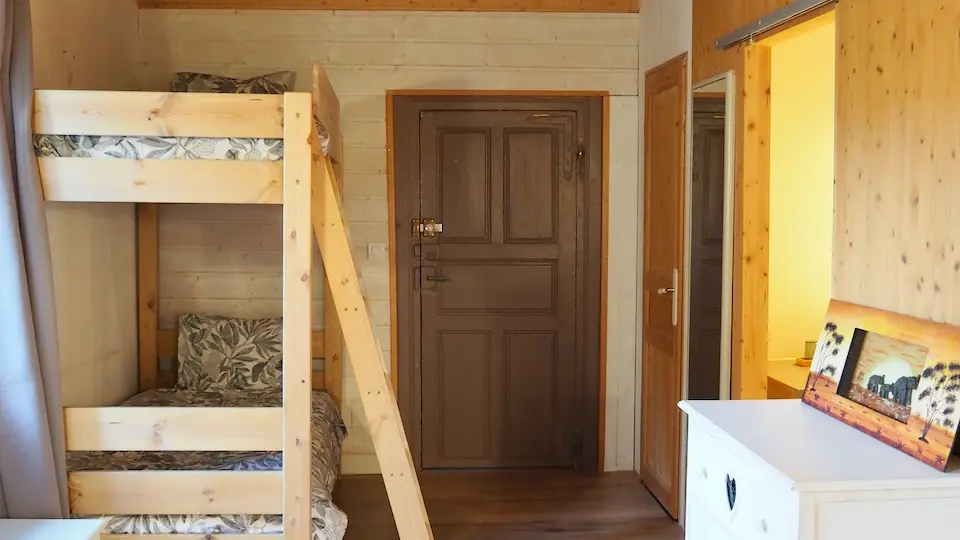 La chambre africaine - Lits superposés