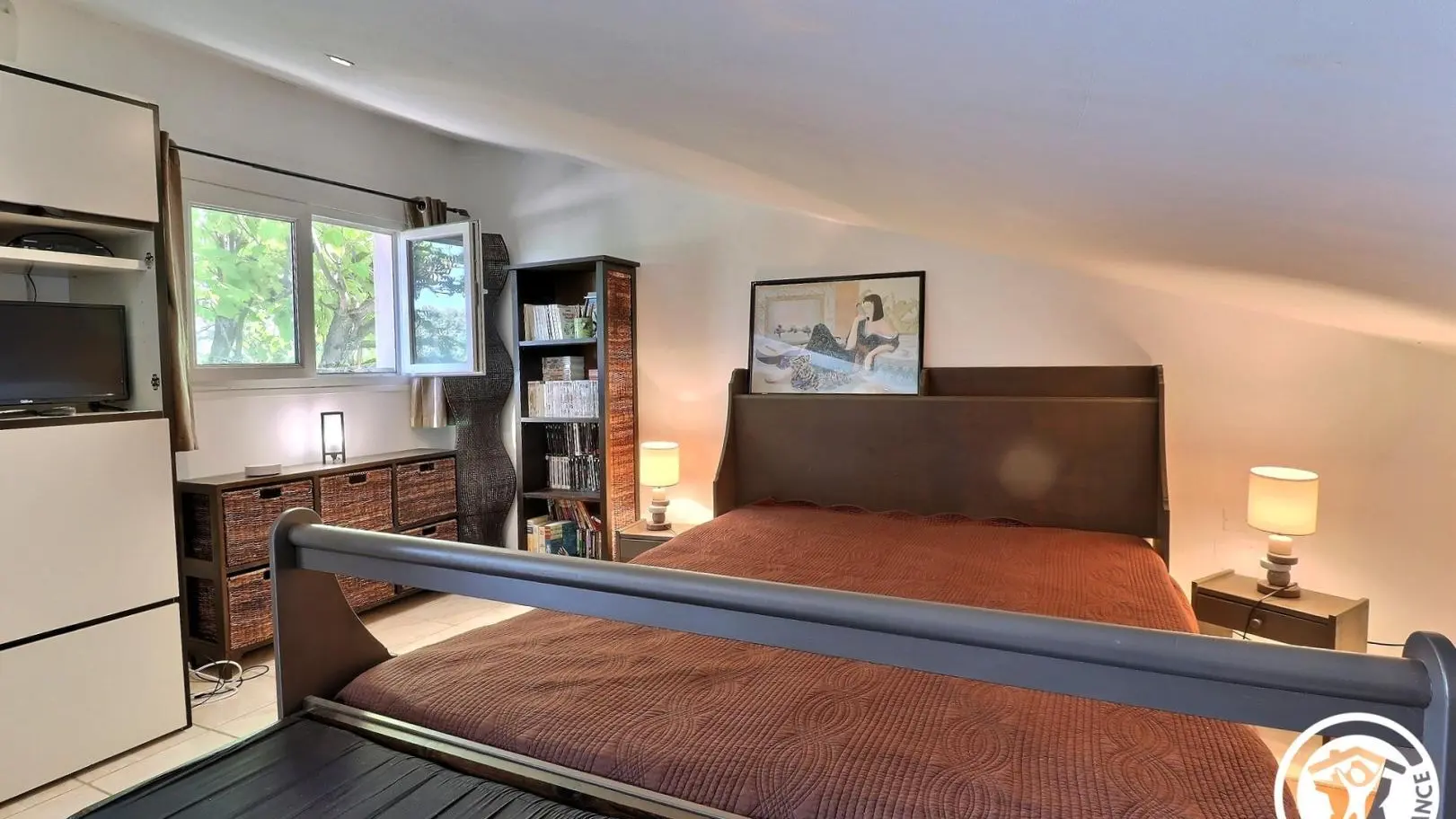La chambre de l'étage