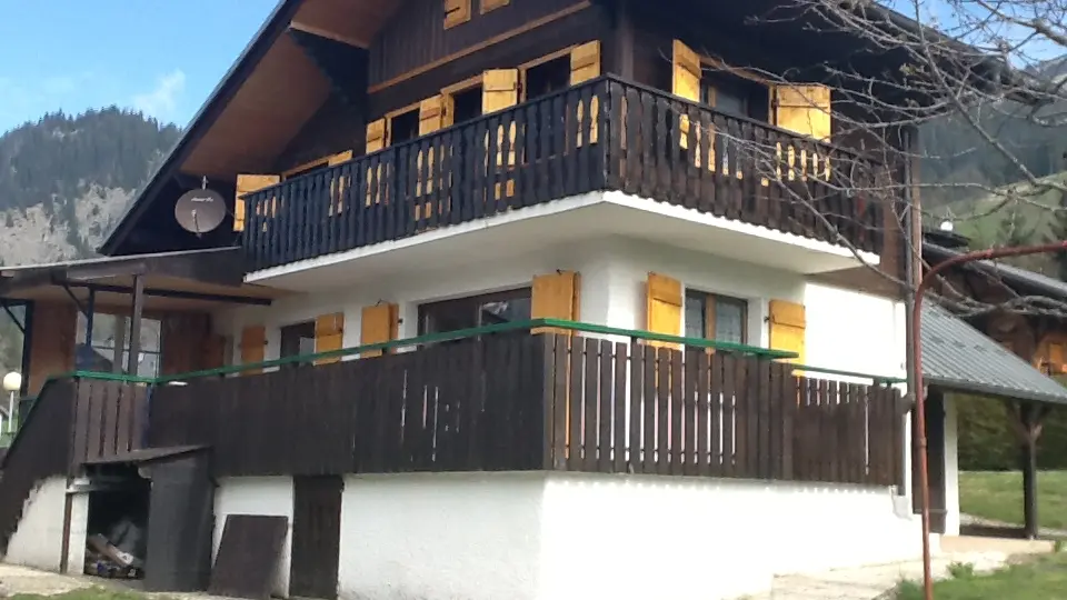 le chalet en été