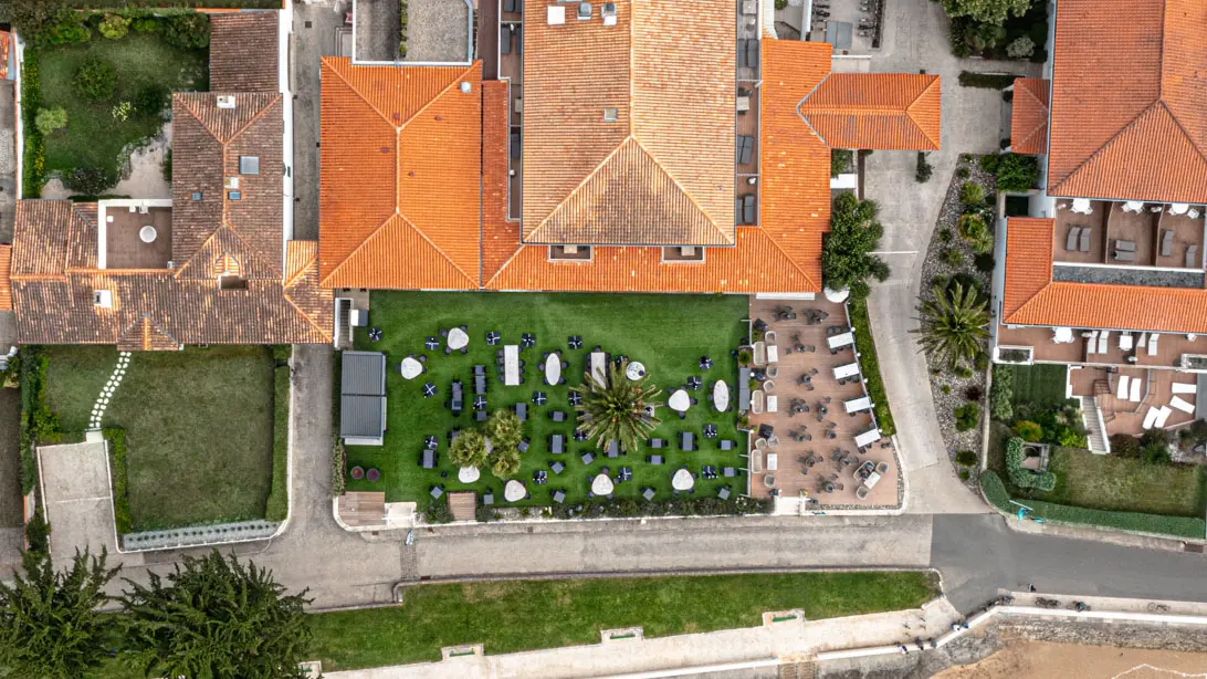 HR - Hôtel & Spa Marin vu du ciel
