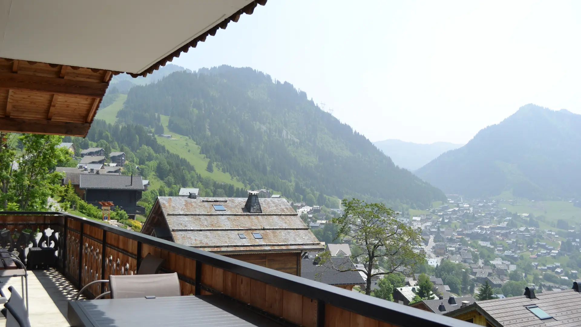 Vue depuis le balcon