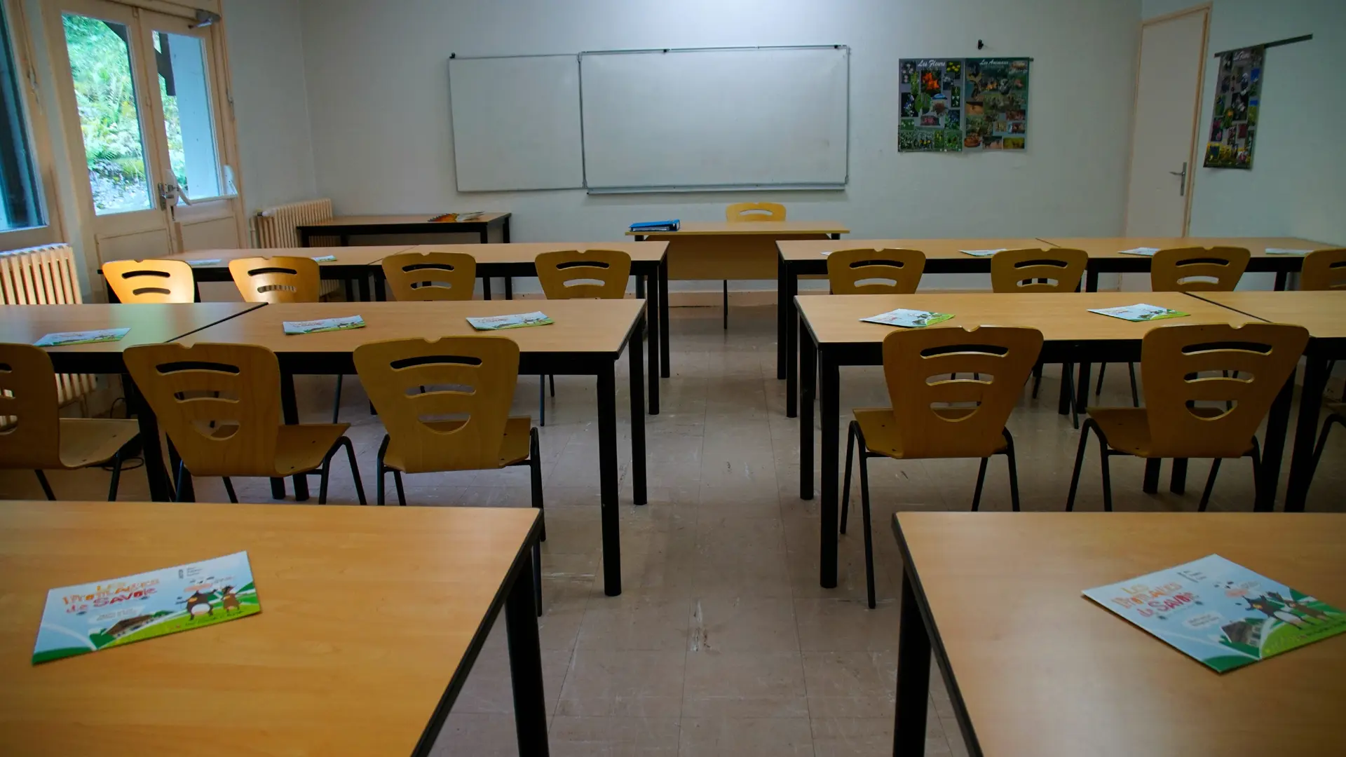 Grandes salles de classes ou d'activités
