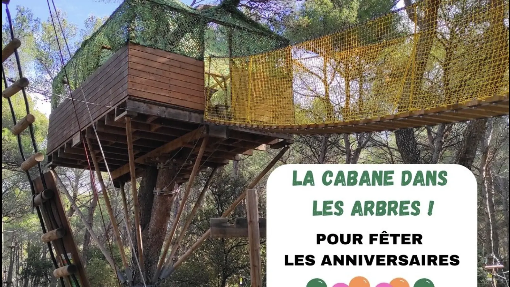 Cabane dans les arbres