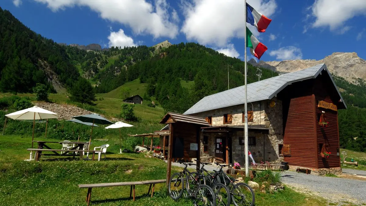 Refuge Terzio Alpini - vue