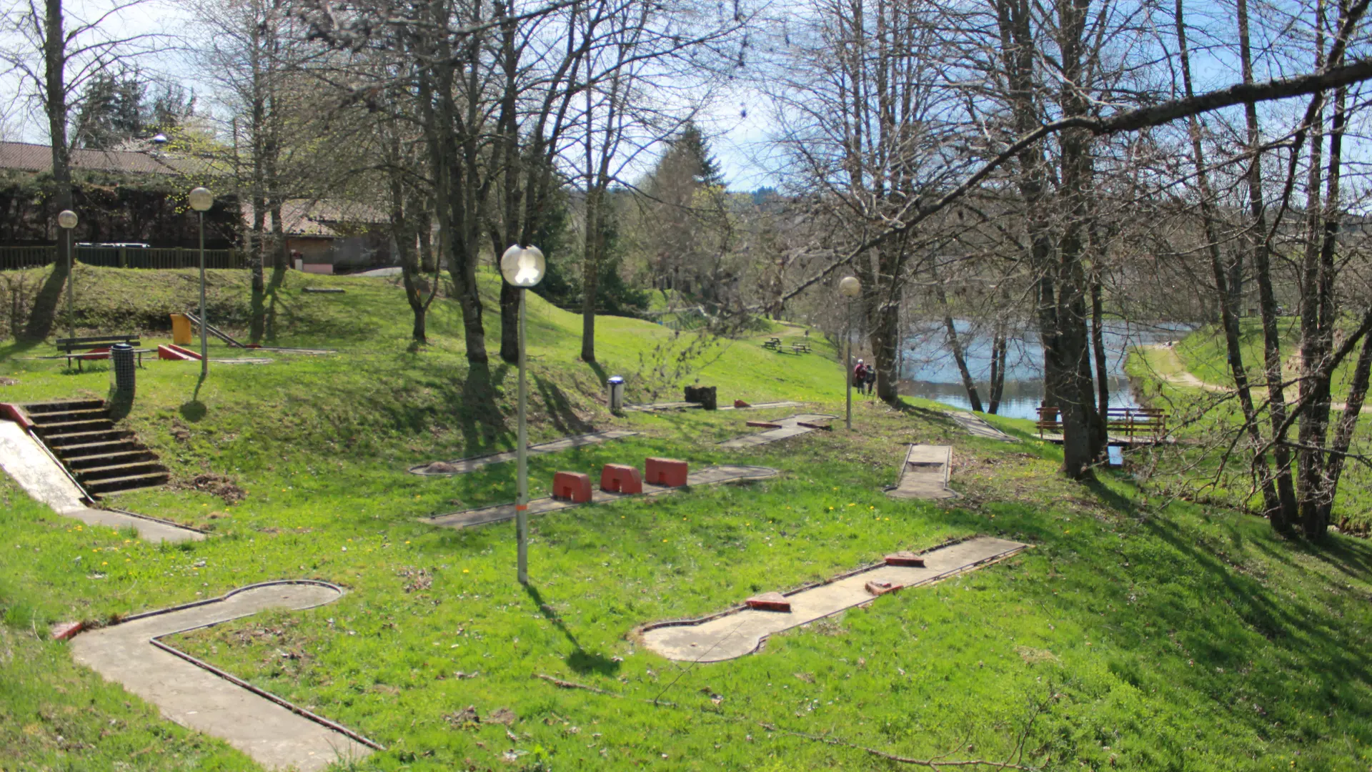 Mini golf - Plan d'eau
