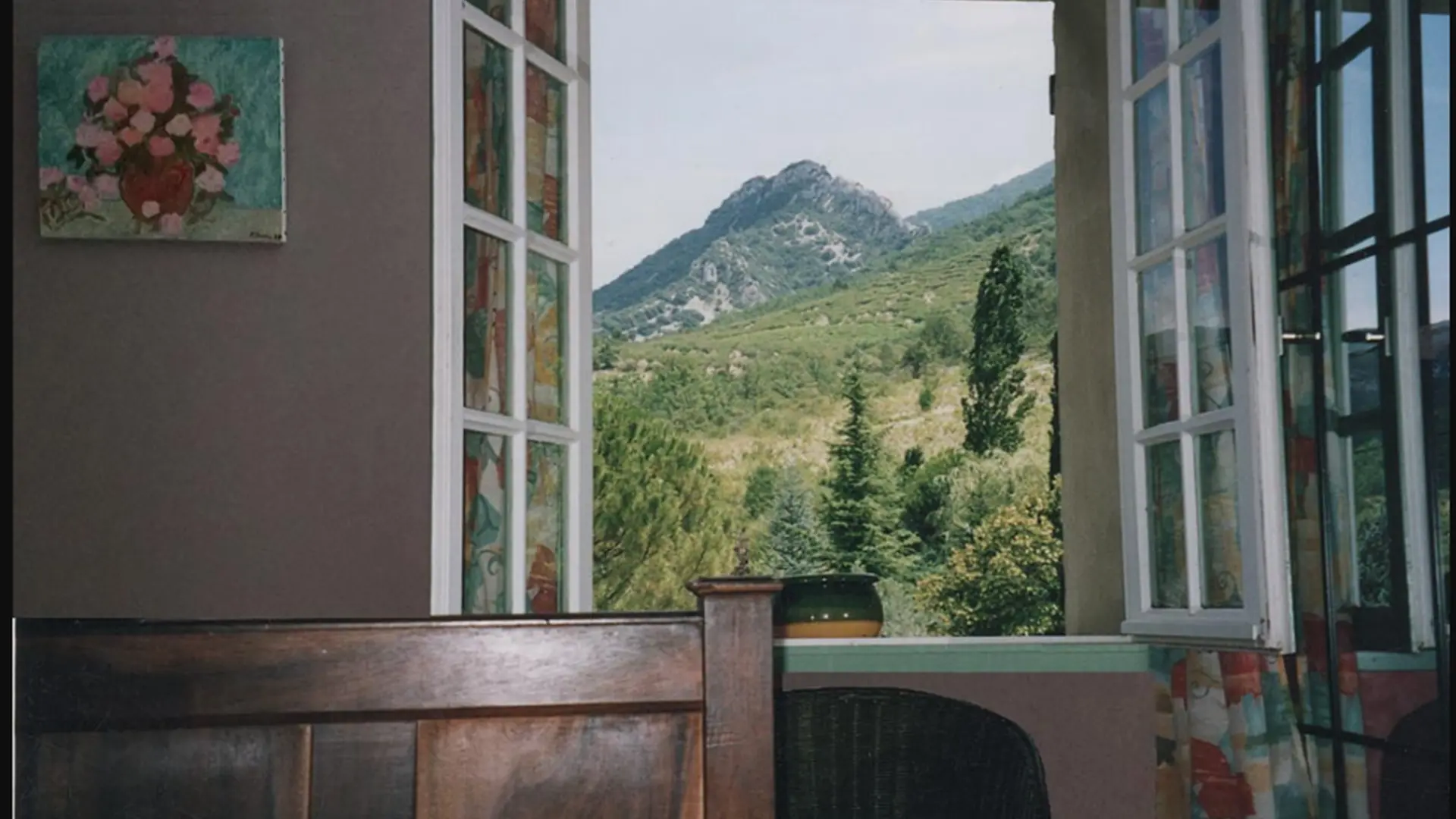 vue d'une des chambres