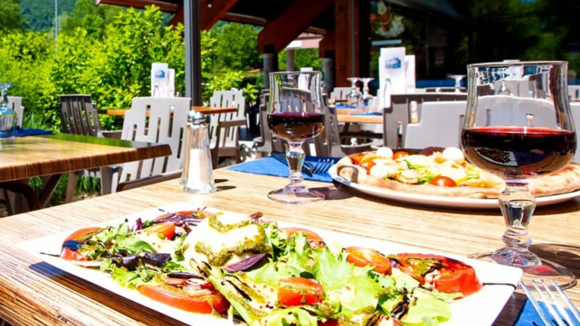 Restaurant du camping le Lac Bleu