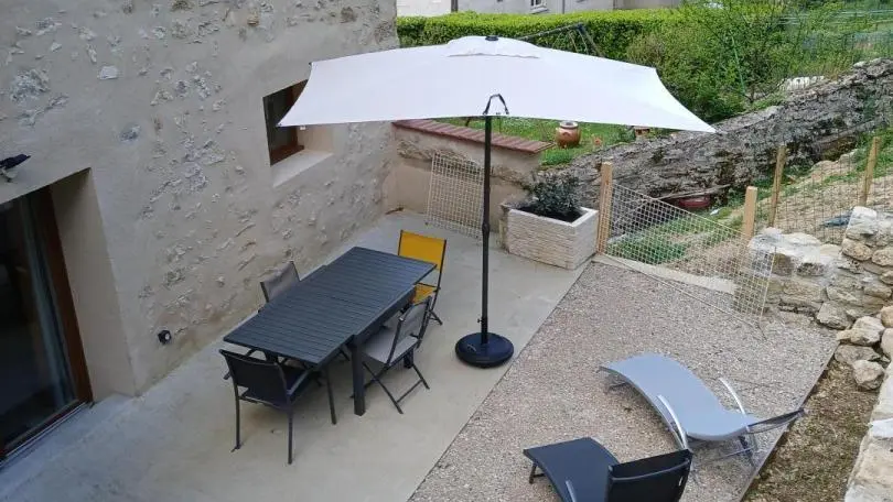 Terrasse vue du dessus