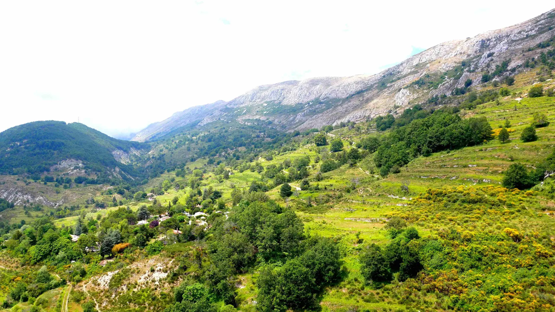 L'Escaou Quatre-Vue sur le Cheiron-Coursegoules-Gîtes de France Alpes Maritimes