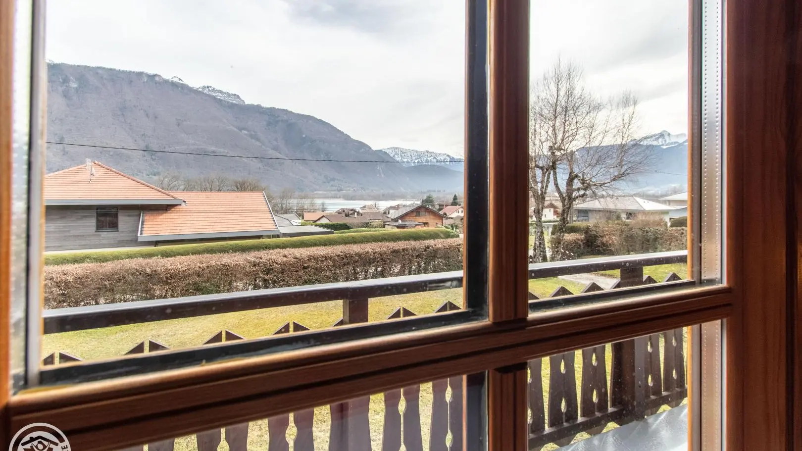 Vue depuis la chambre 1 (accès balcon)
