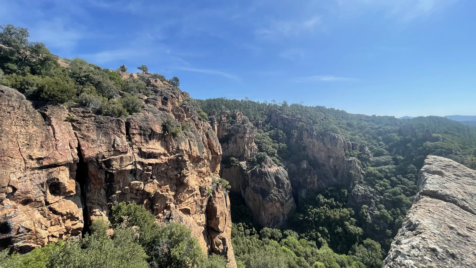 Vue des Gorges du Blavet