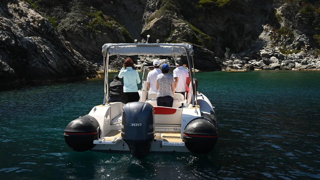 L'arrivée dans une piscine naturelle