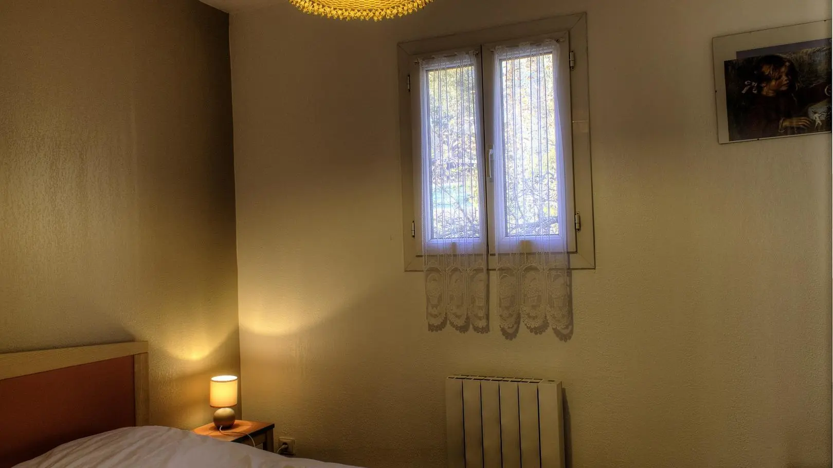 Gîte Héliotrope-Chambre 1/Lit double-La Bollène-Vésubie-Gîtes de France des Alpes-Maritimes