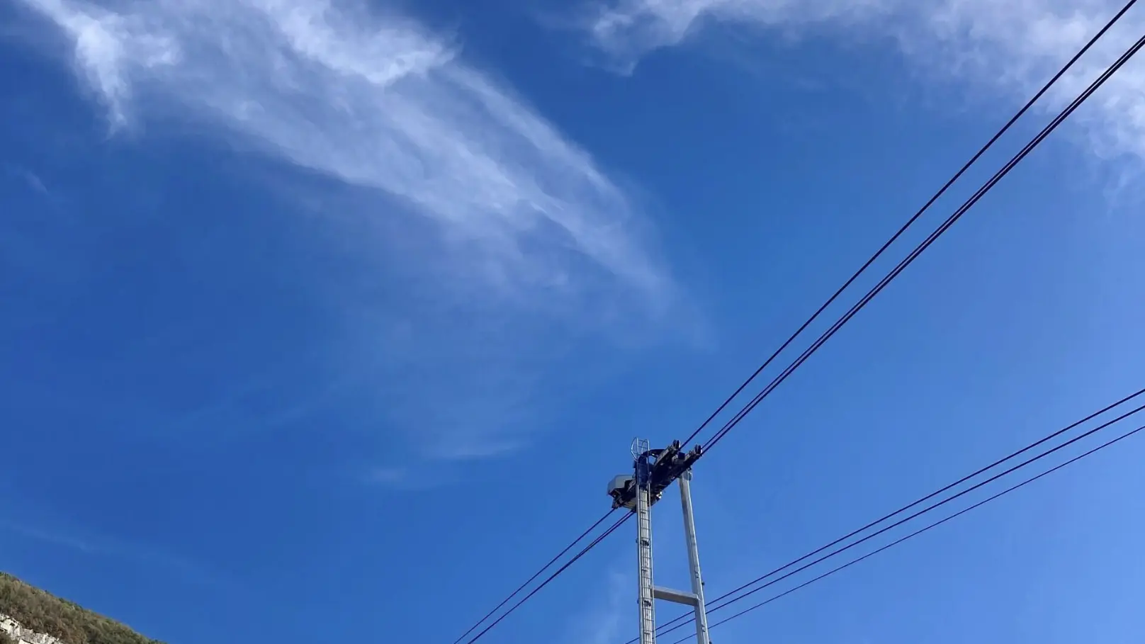 Vue téléphérique