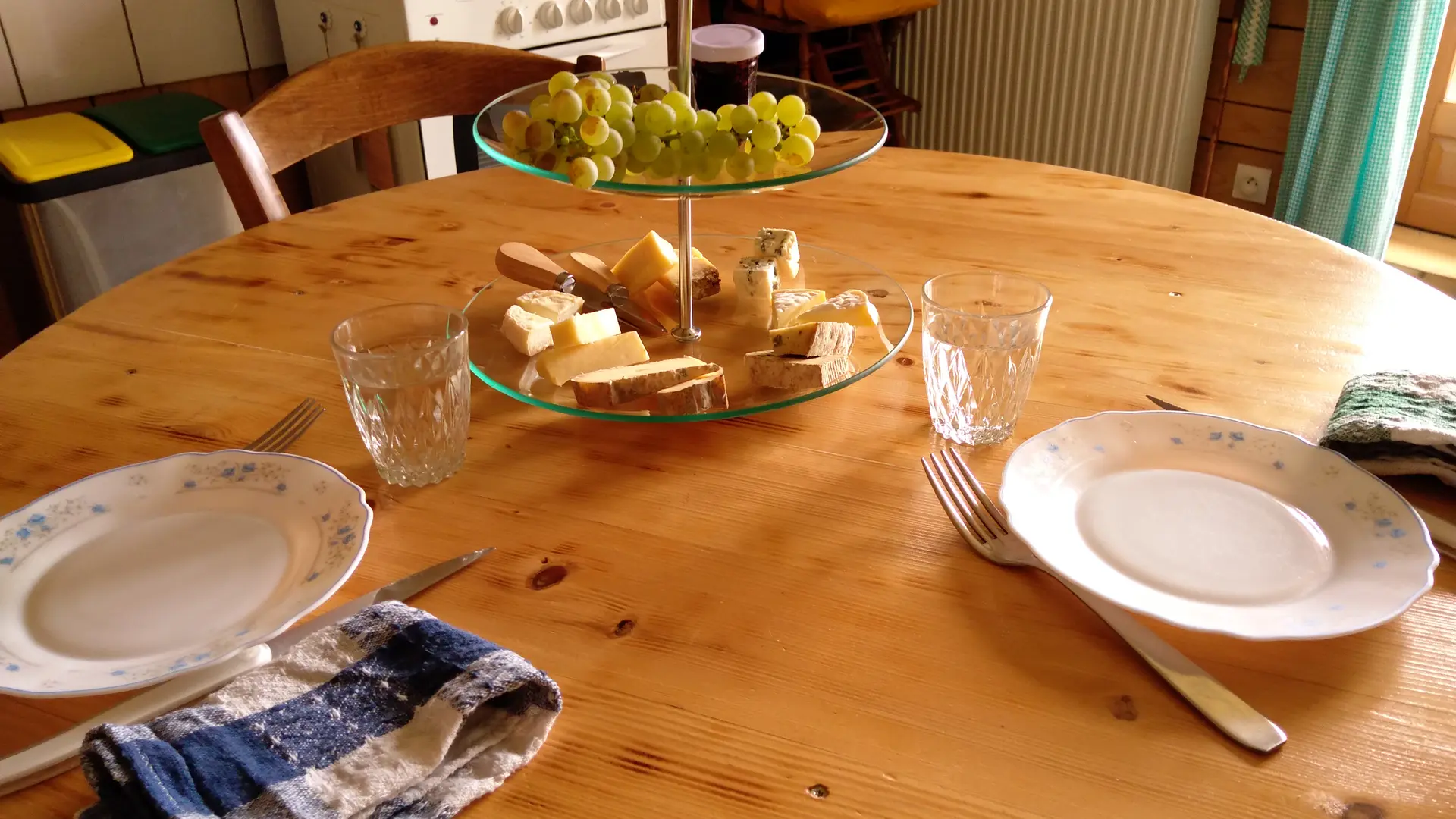 Atelier de dégustation dans le gîte