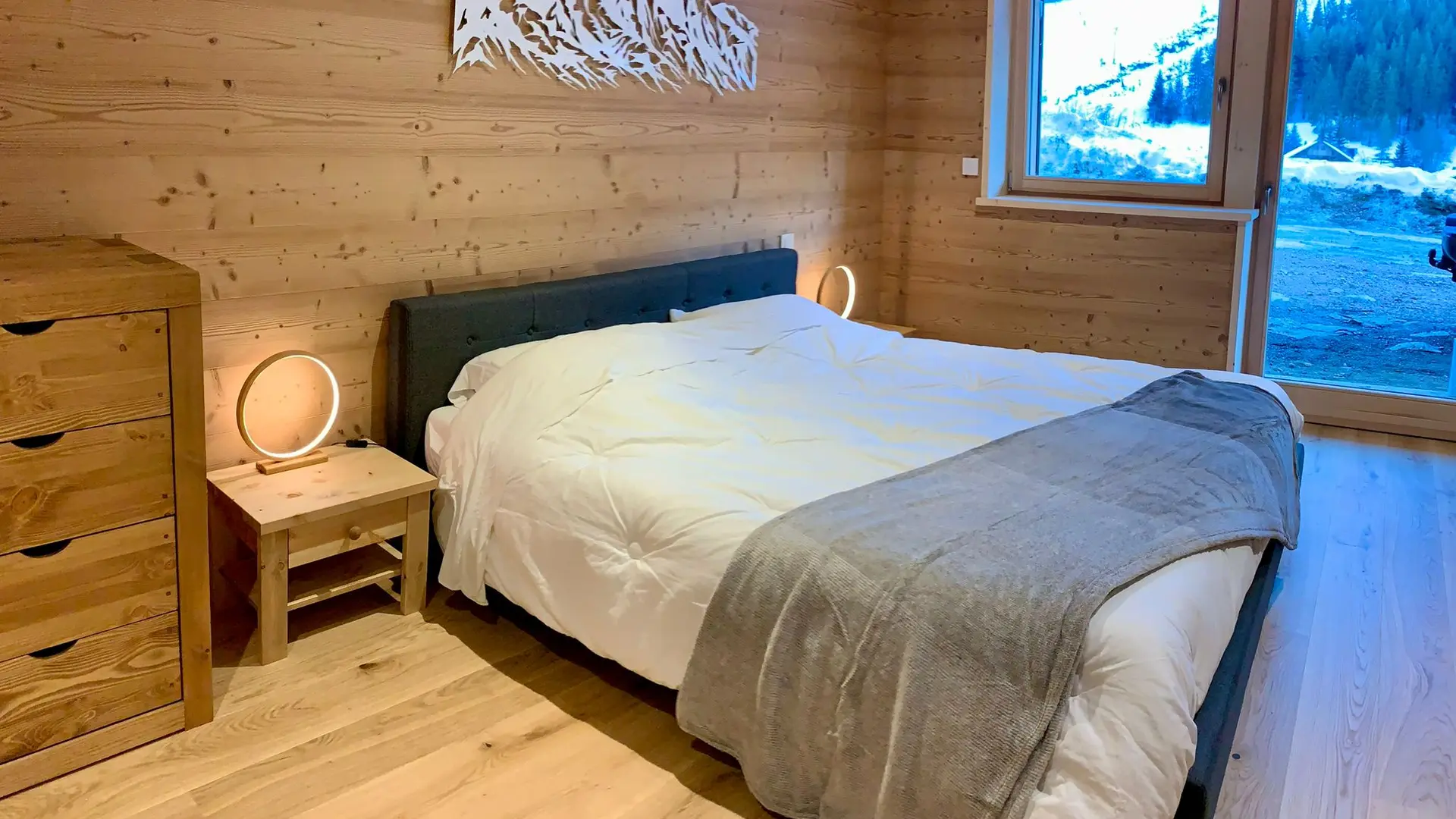 Chambre double avec vue