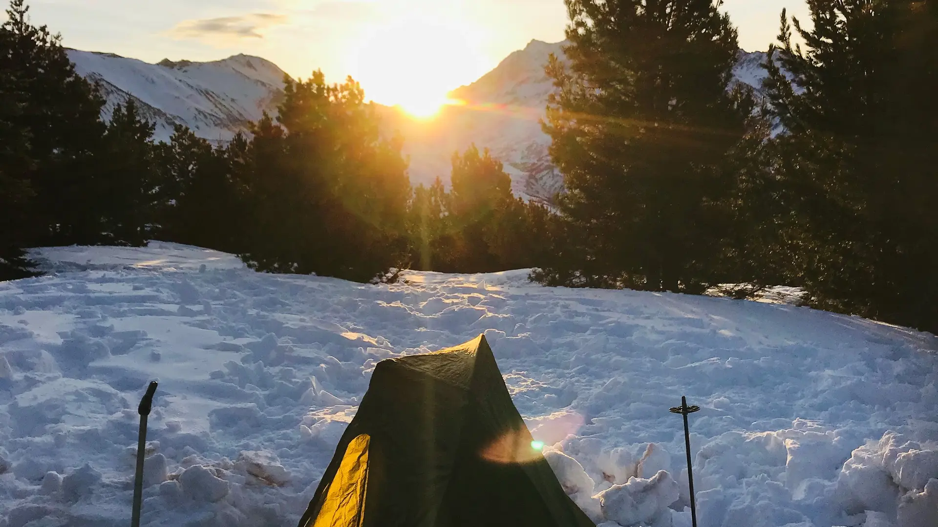 Bivouac sous tente expérience...