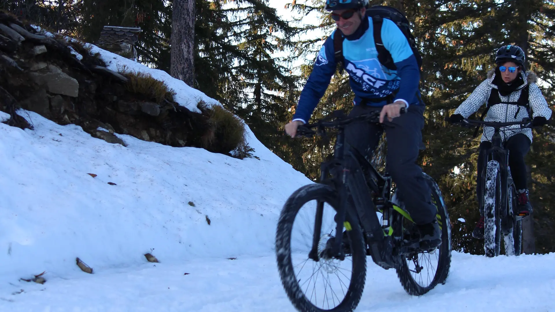 VTT électrique sur neige : l'aventure grand format_Le Grand-Bornand