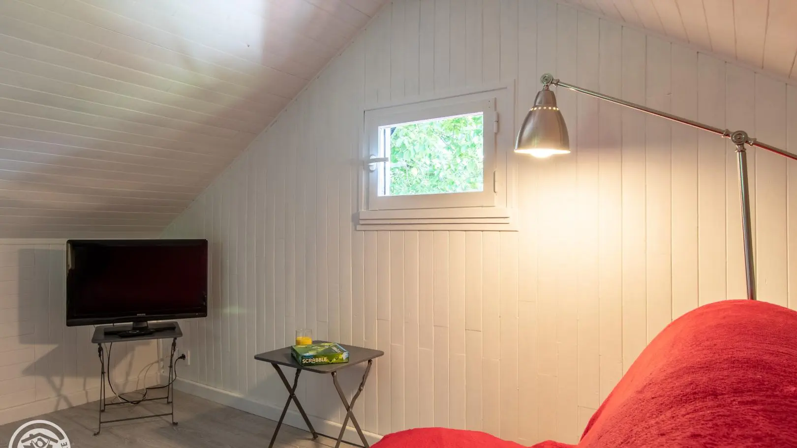 A l'étage, espace détente