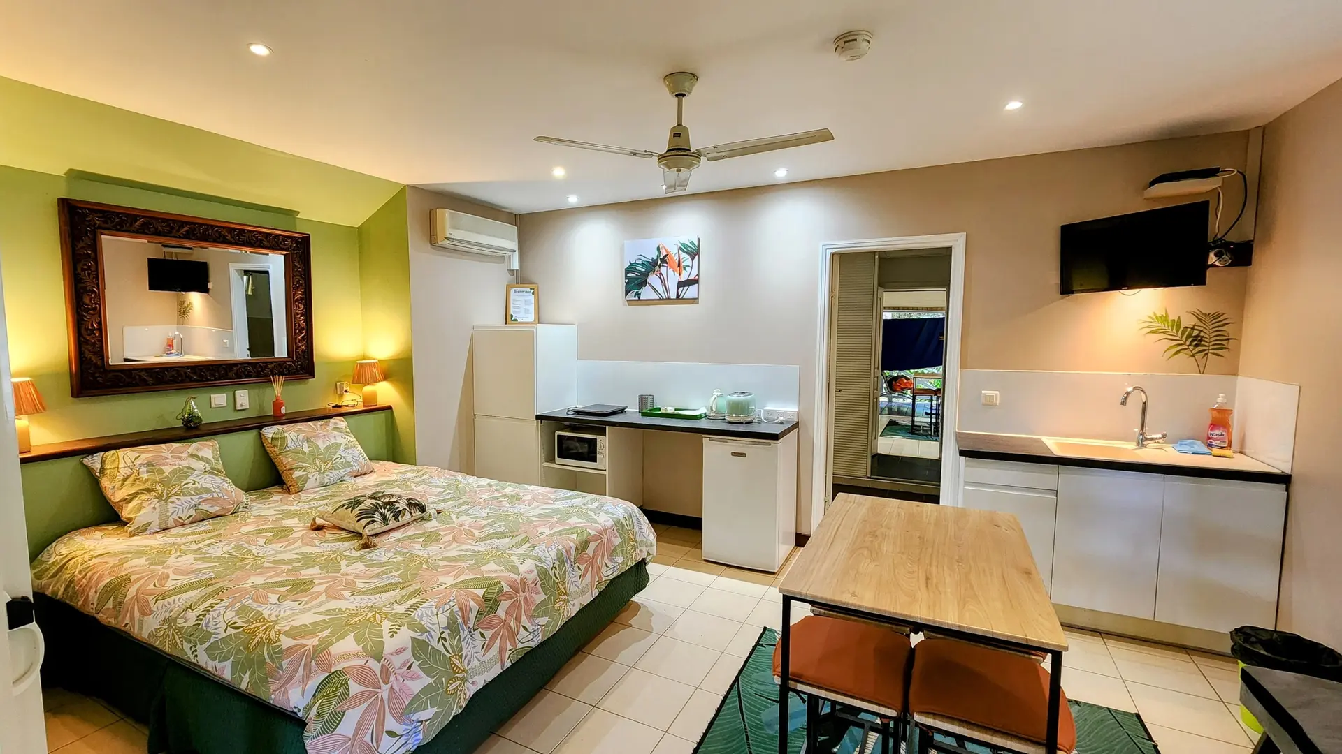 Bungalow tropical spa - intérieur