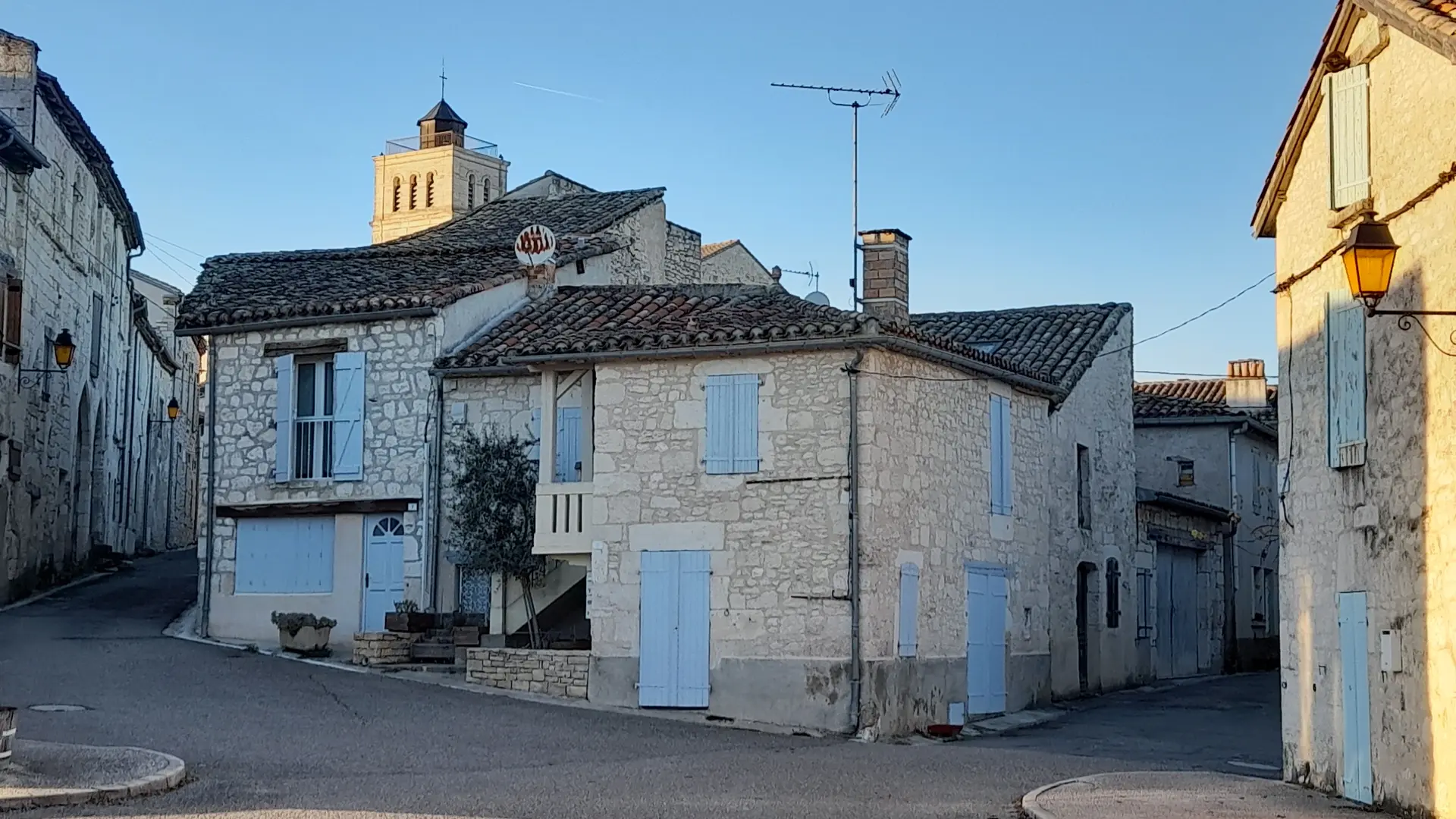 Vue sur le village