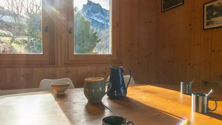 Petit déjeuner au soleil!