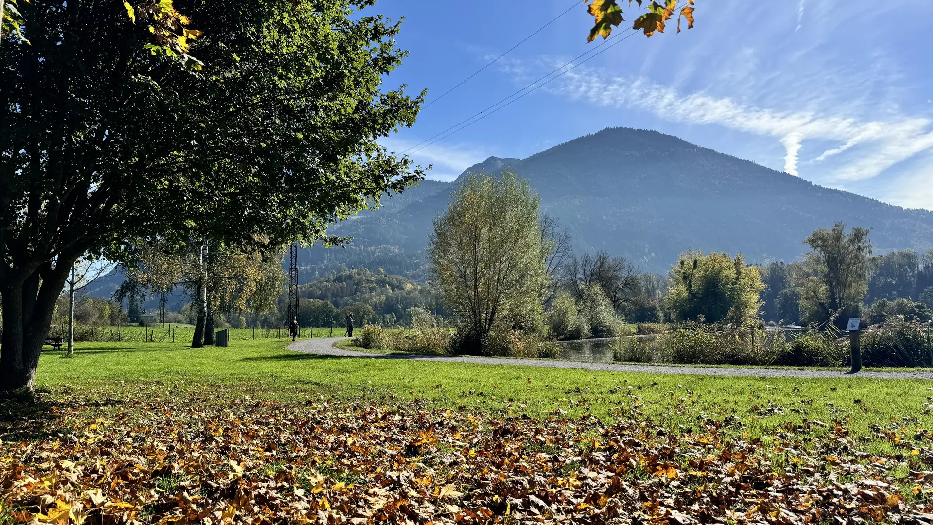 couleur d'automne au lac du môle