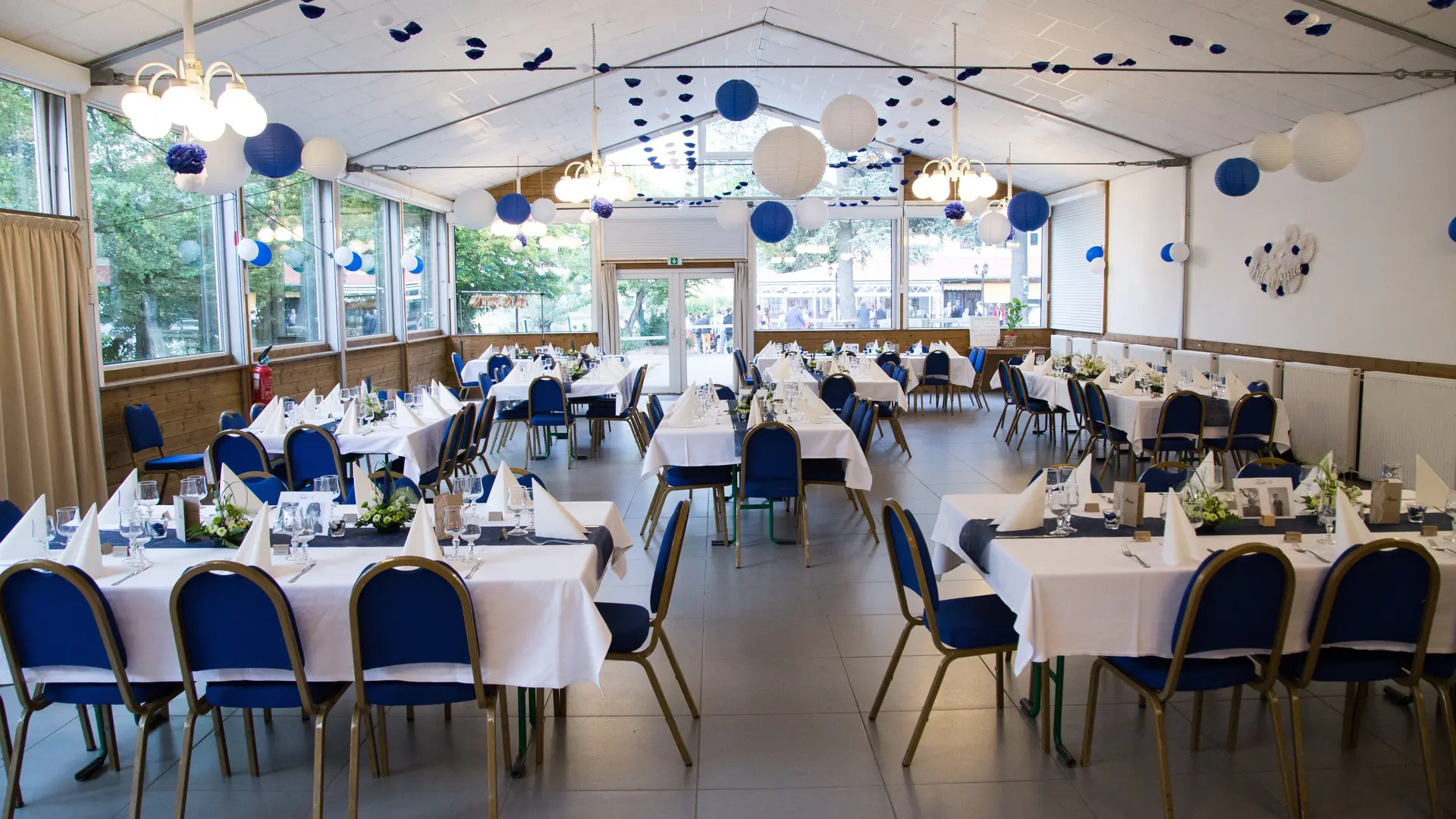 Mariage bohème, salle de l'Olivier