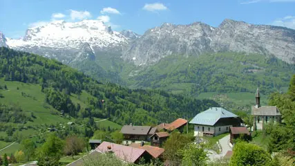 Vue panoramique depuis le gîte