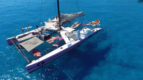 Catamaran day to Taillat Cape