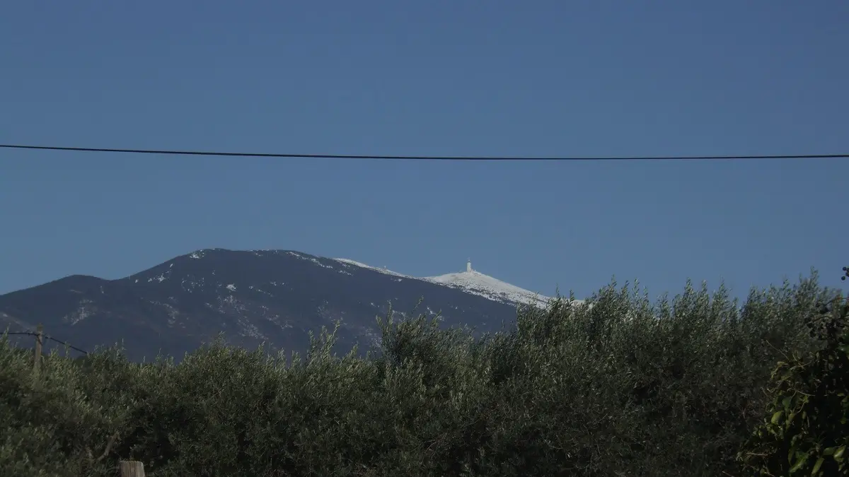 Vue sur le Mont Ventoux