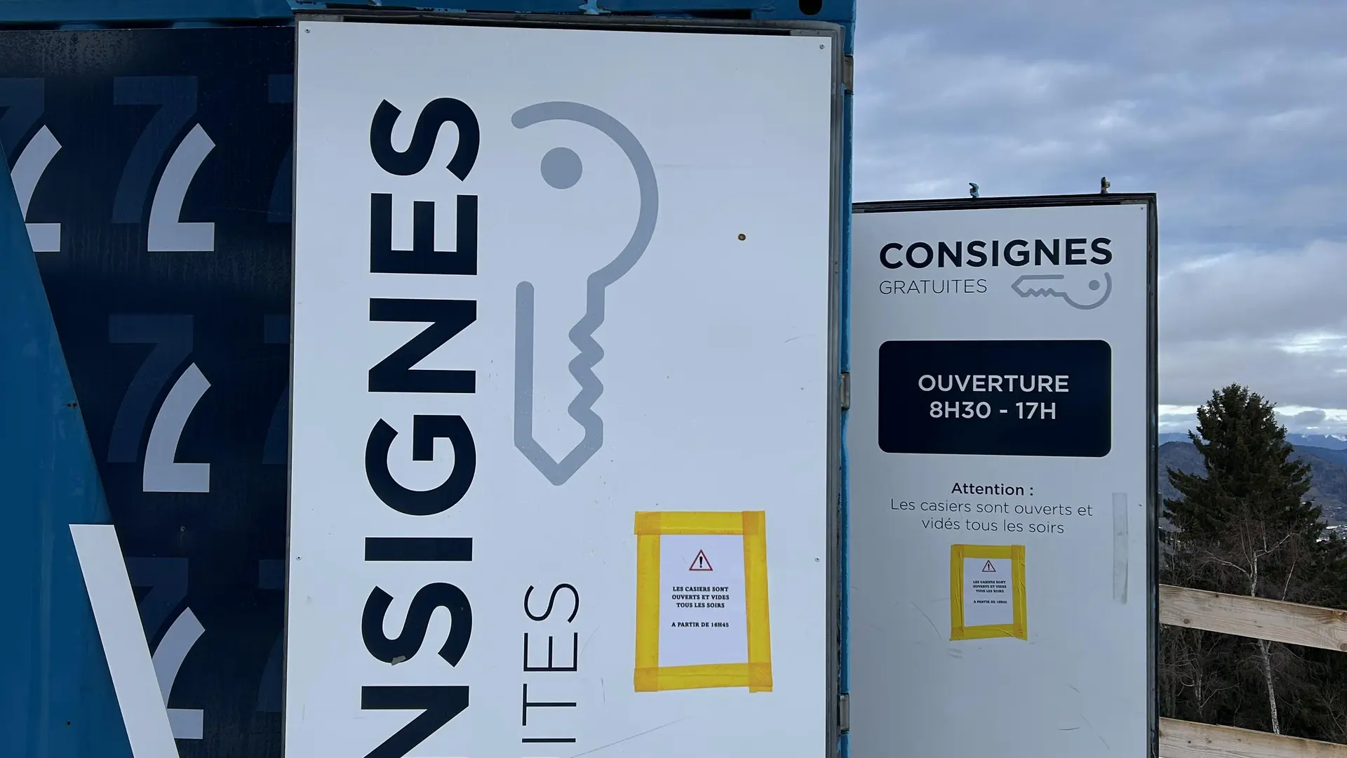 Consignes gratuites à Prapoutel