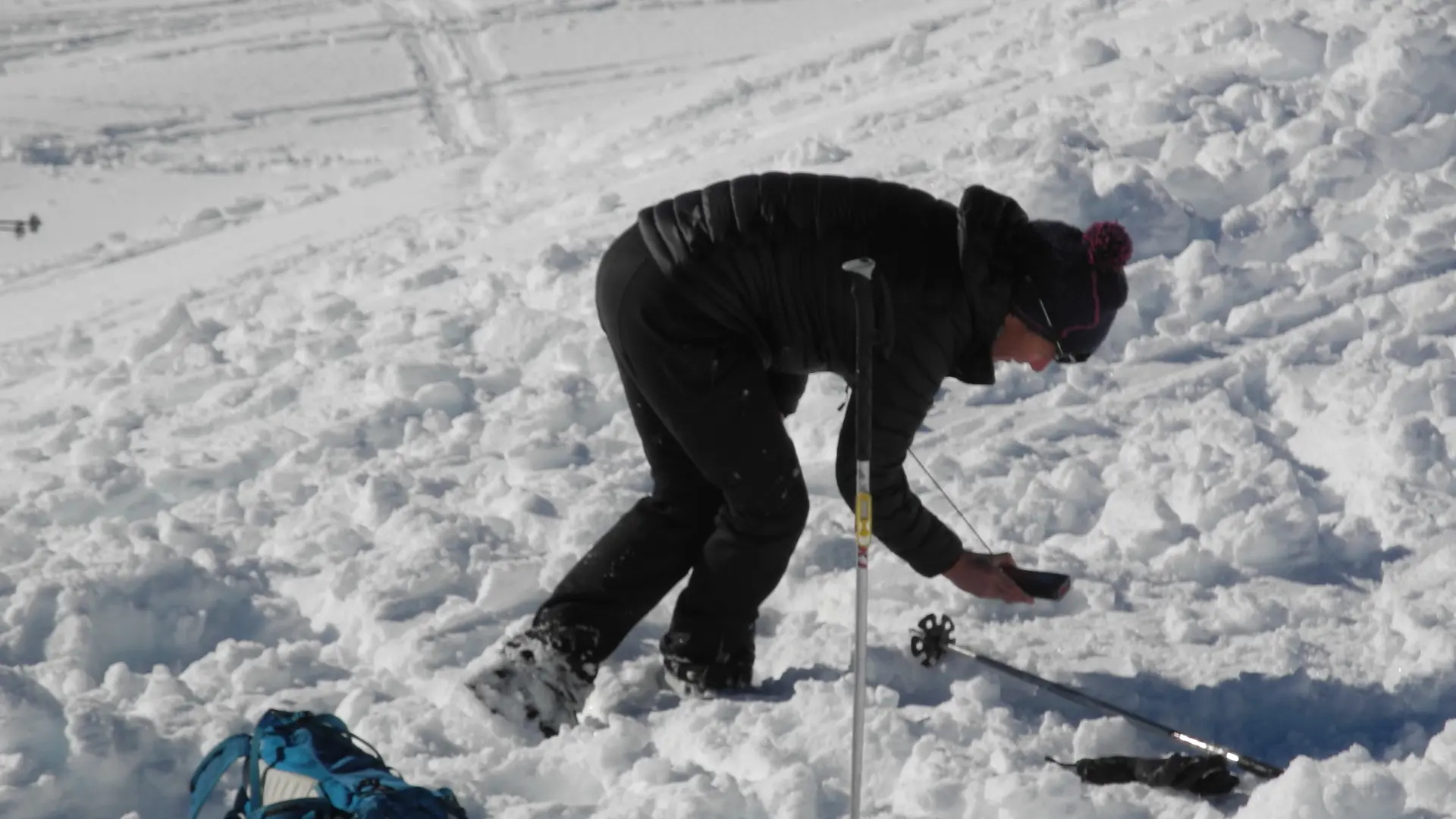 Formation secours en avalanche.