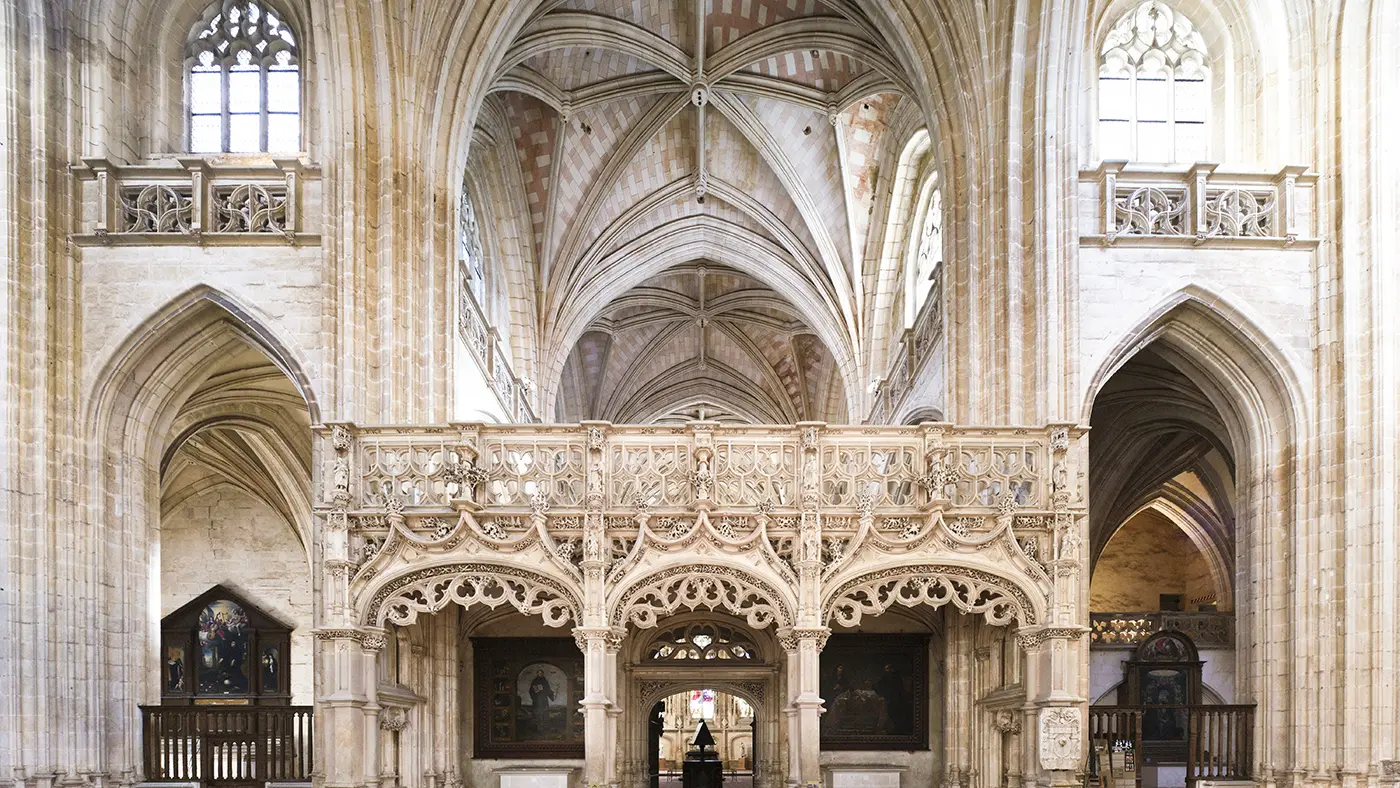 Jubé de l'Eglise de Brou à Bourg-en-Bresse