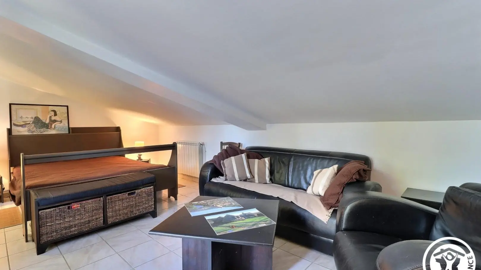 La chambre de l'étage