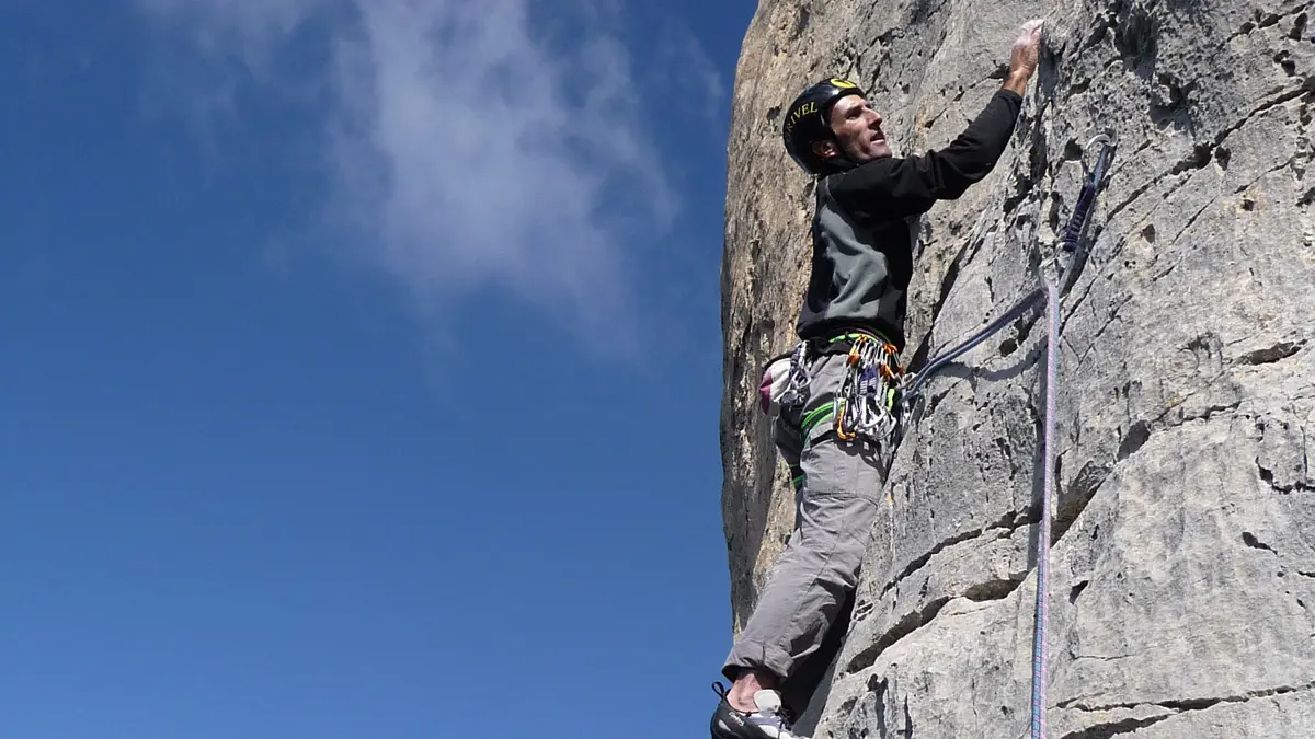 Escalade avec Eric Fossard