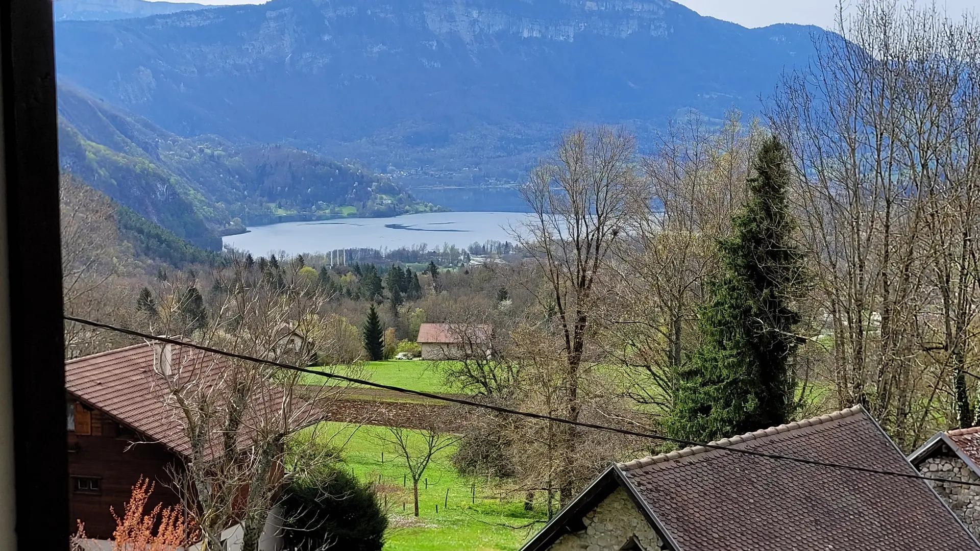 Vue Lac d'Aiguebelette