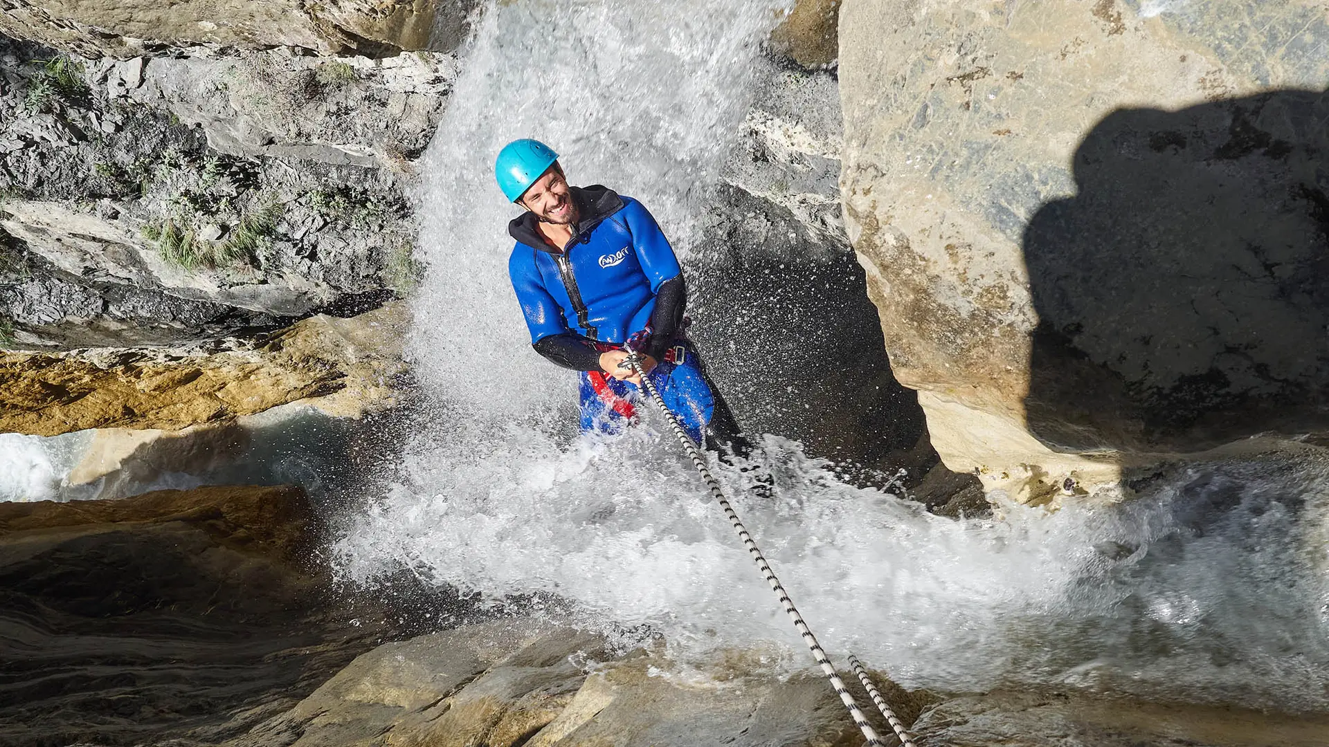 Papick Bracco : canyoning