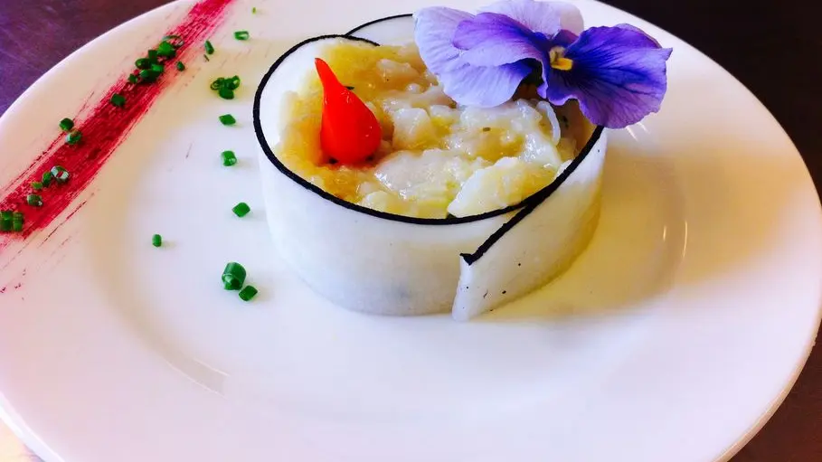 Plat du restaurant Domaine de Sainte-Croix