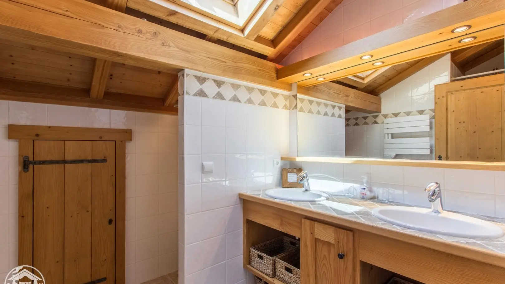 Salle d'eau à l'étage