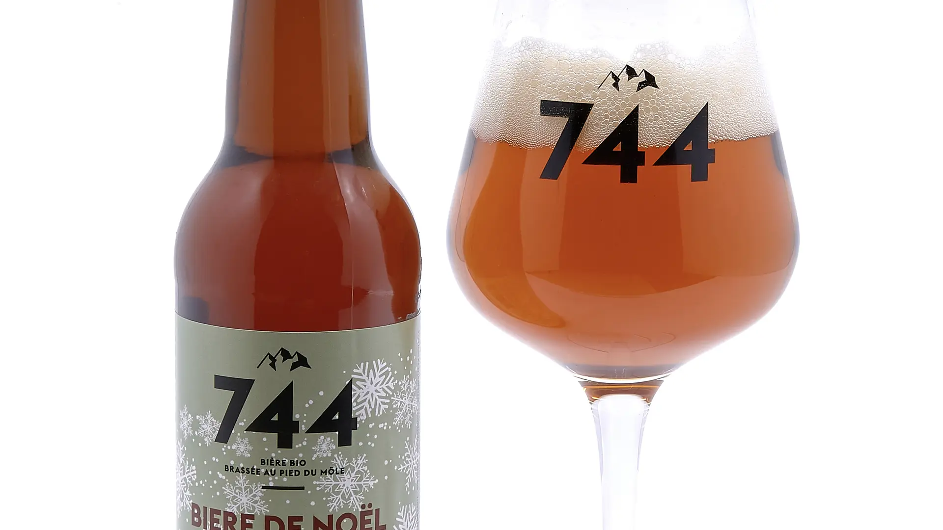 La Bière de Noël de la Brasserie 744