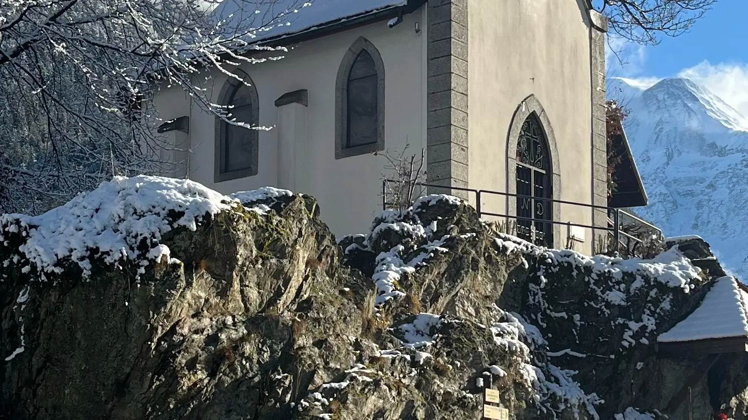 Chapelle Lac Hiver