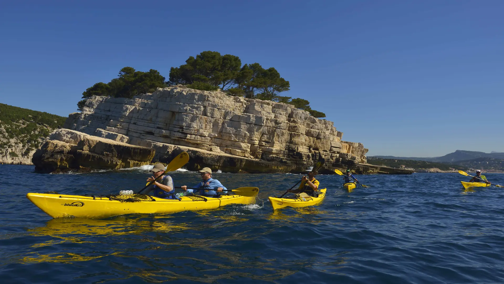 Escapade encadrée Kayak de mer avec ExpéNATURE