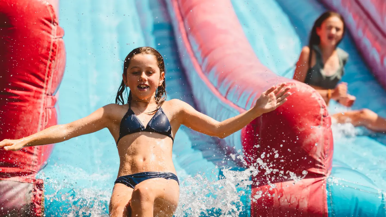 Parc Aquagliss, Plan d'eau du Champsaur