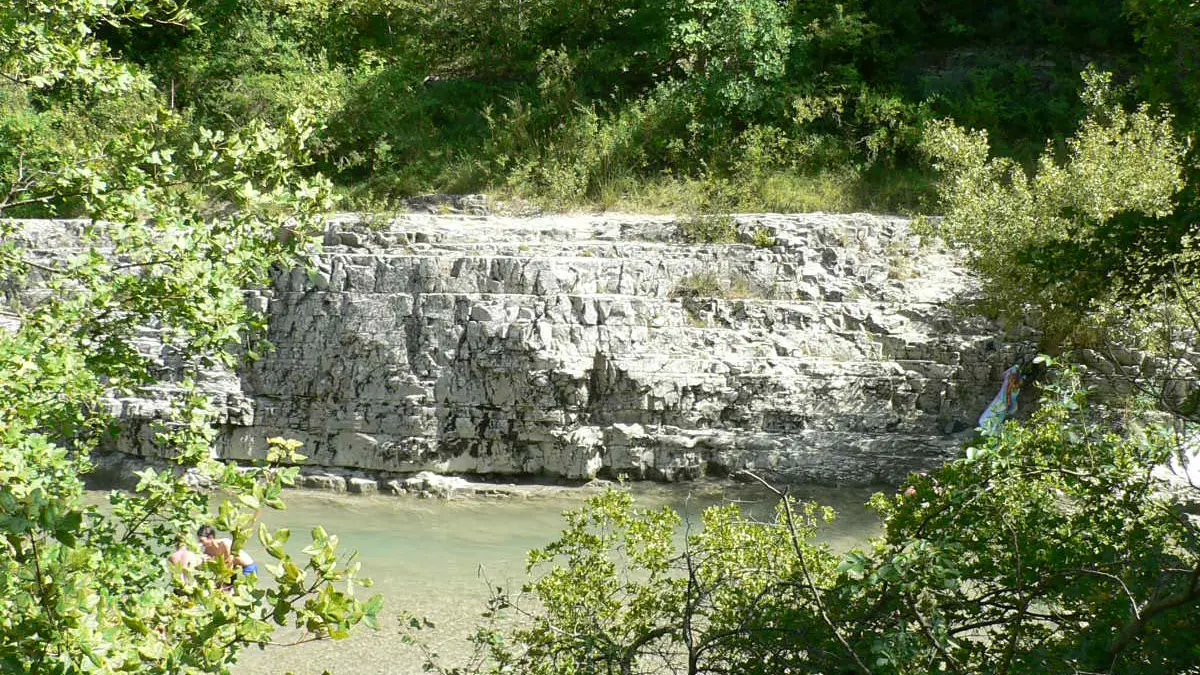 Rivière Le Roubion - Pont de Barret