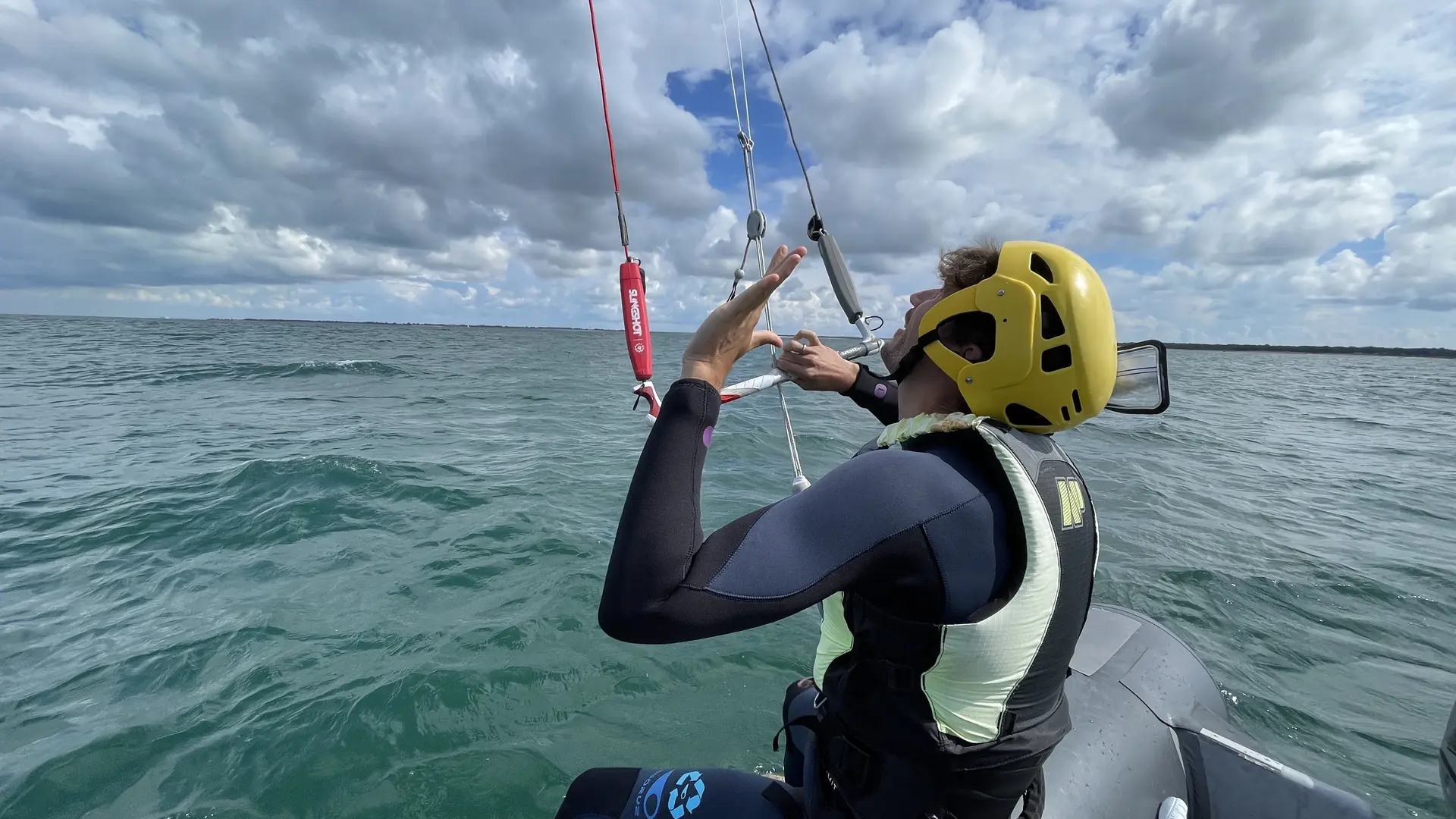 Discover piloting from the boat