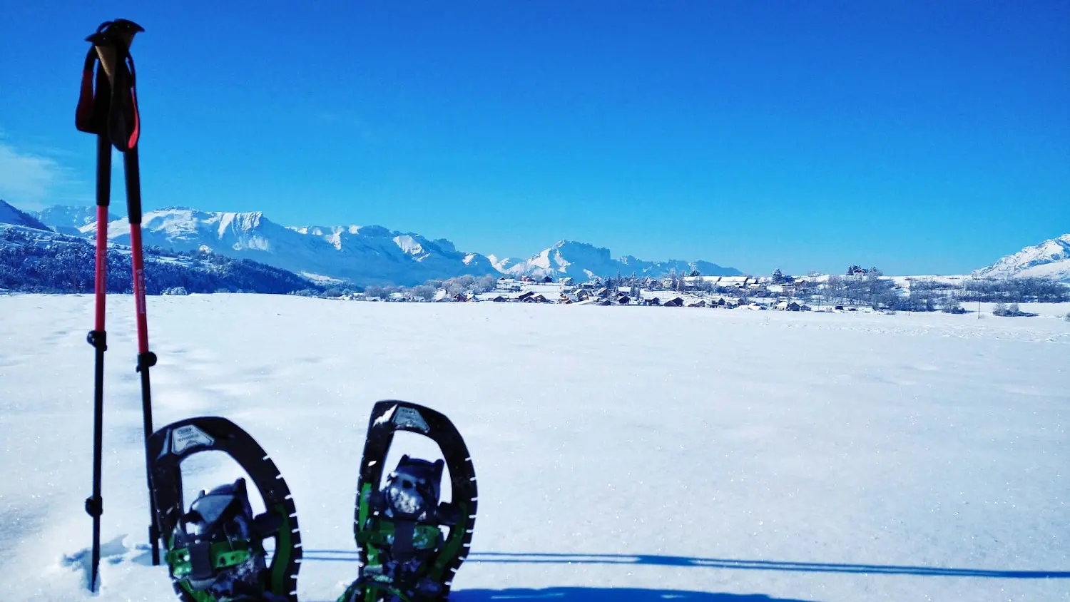 Randonnée en raquettes avec FloRando à Ancelle